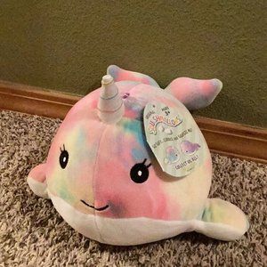 Squishmallow Natalie the Narwal 8” New With Tags 2021 Brand New Condition Plush